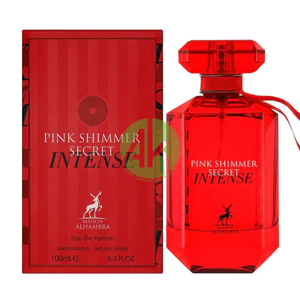 Alhambra Pink Shimmer Secret Intense EDP 100ML