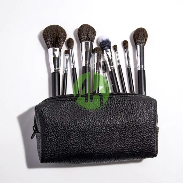 BH Cosmetics Bursh Set Zip Black