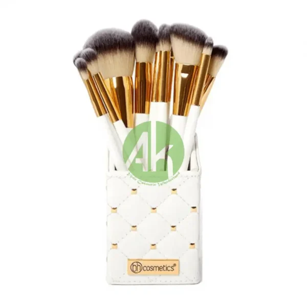 BH Cosmetics White Studded Brush Set 12 Pieces