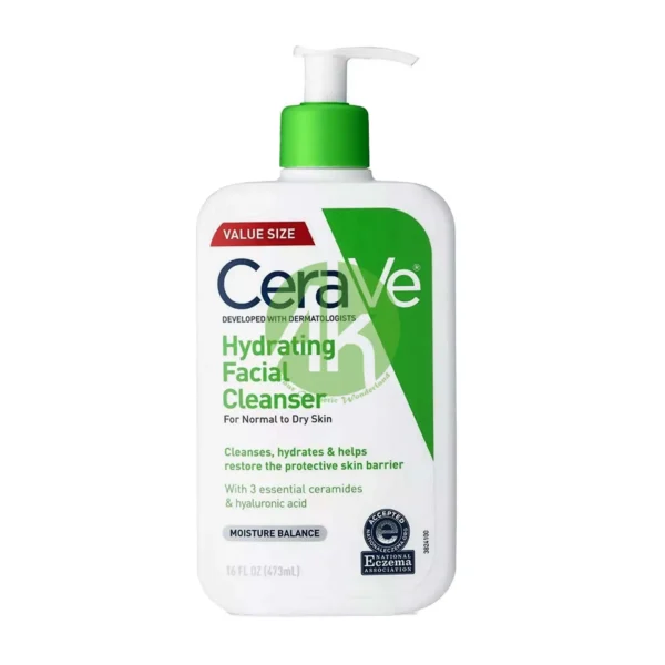 Cerave Hydrating Facial Cleanser Normal To Dry 473ML