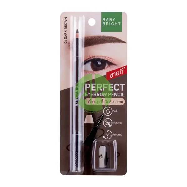 Baby Bright Perfect Eyebrow Pencil 04