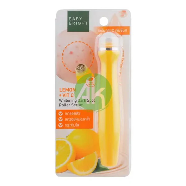 Baby Bright Whitening Roller Serum Lemon 15ML