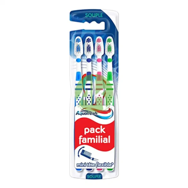 Aquafresh Reflex Toothbrush 4 Pieces