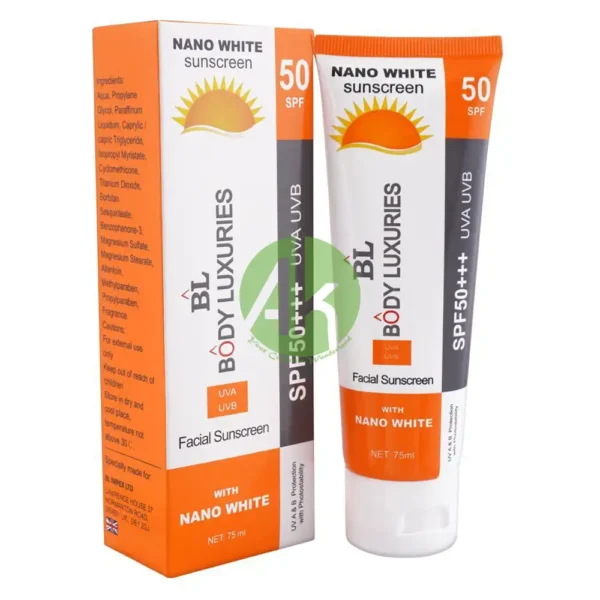 Body Luxuries Facial Sunscreen 75ML SPF 50++