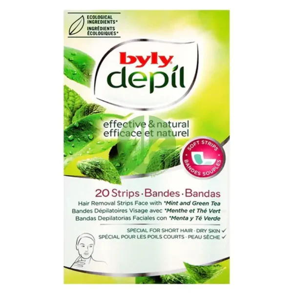 Byly Depil Green Tea 20 Wax Strips