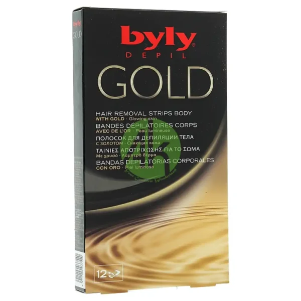 Byly Depil Gold 12 Wax Strips