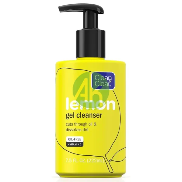 Clean and Clear Lemon Zesty Gel Cleanser 222ML