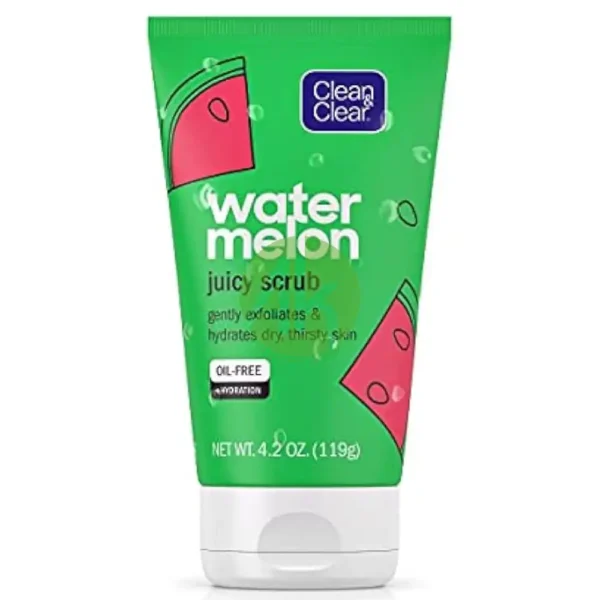 Clean and Clear Water Melon Juicy Scrub 119ML