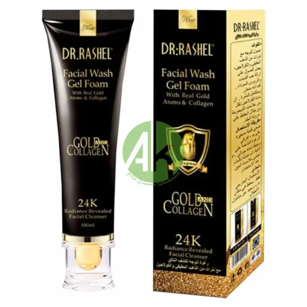 Dr Rashel Facial Wash Gel Foam With Real Gold Atoms