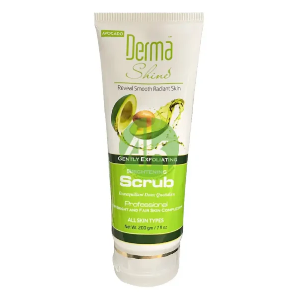 Derma Shine Avocada Brightening Scrub 200G