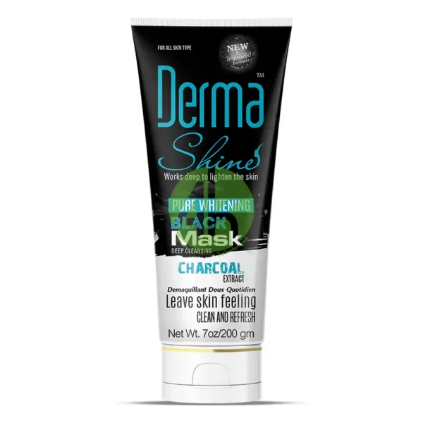 Derma Shine Charcoal Peel Off Black Mask 200ML