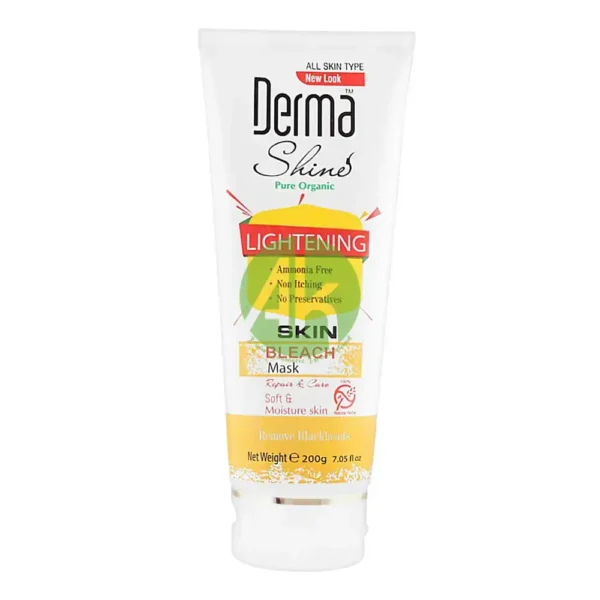 Derma Shine Facial 200G Lightening Skin Bleach Mask