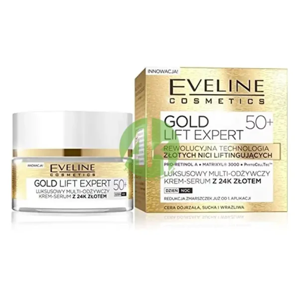 Eveline Cream 50ML Gold Lift Expert 50+