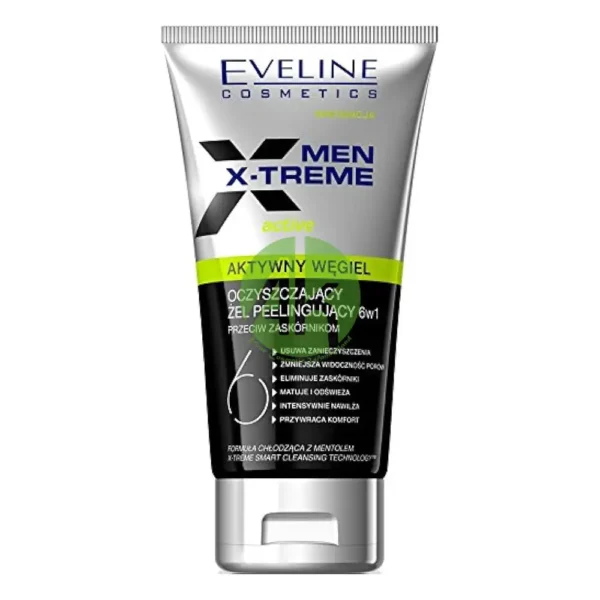 Eveline Men Active Charlcoal Scrub 150ML