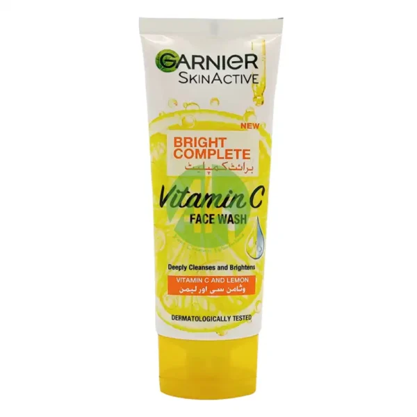 Garnier Bright Complete Vitaminc C Face Wash 100ML