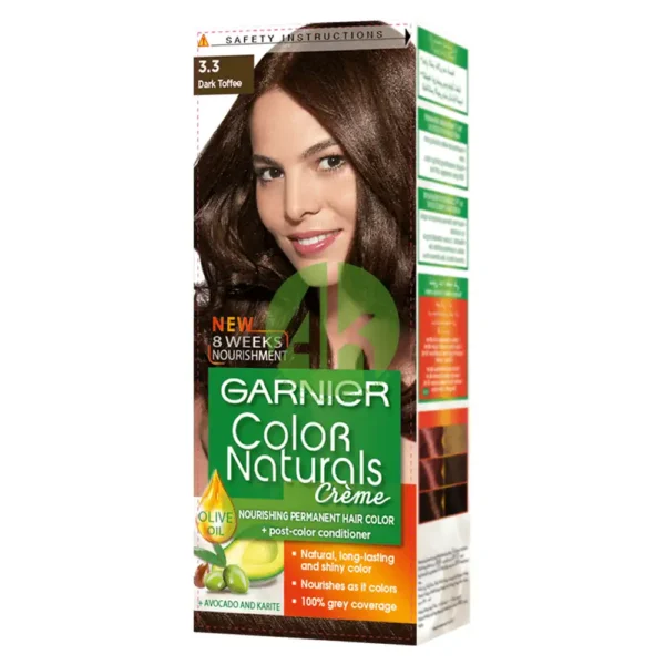 Garnier Color Naturals Shade 3.3-Toffee Brown