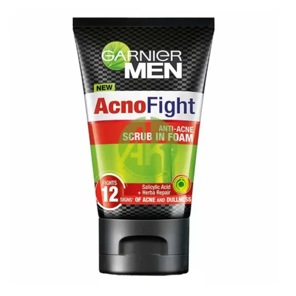 Garnier Men Acno Fight Scrub in Foam 100ML