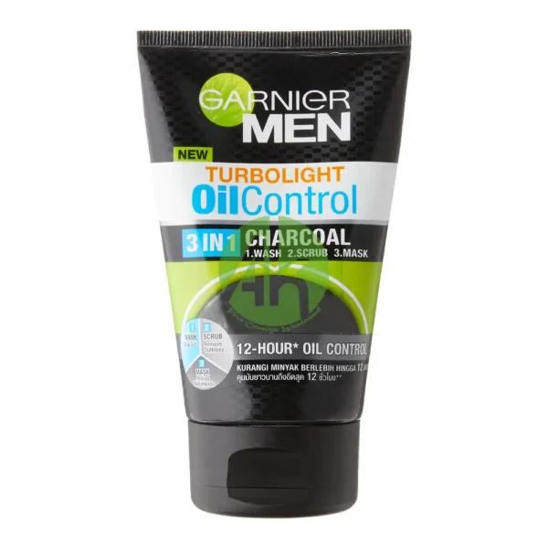 Garnier Oil Control 3-in-1 Face Wash/Mask/Scrub