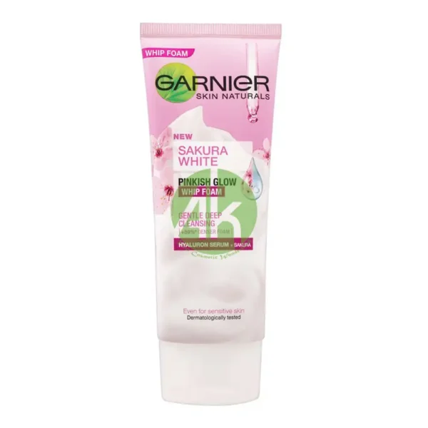 Garnier Sakura White Facial Whip Foam 100ML