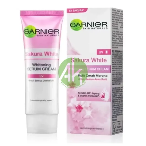 Garnier Sakura White Whitening Serum Cream 40ML