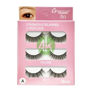 Glamorous 3 Fashion Eyelashes 5D