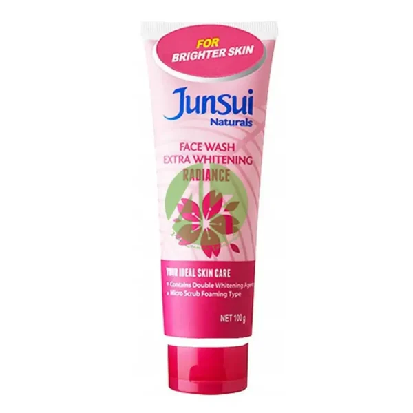 Junsui Extra Whitening Radiance Face Wash 100G