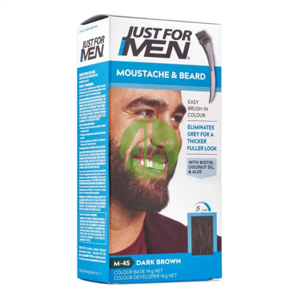 Just For Men Mustache and Beard Color M-45