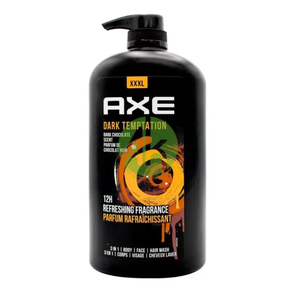 Axe Dark Temptation Shower Gel 1Ltr