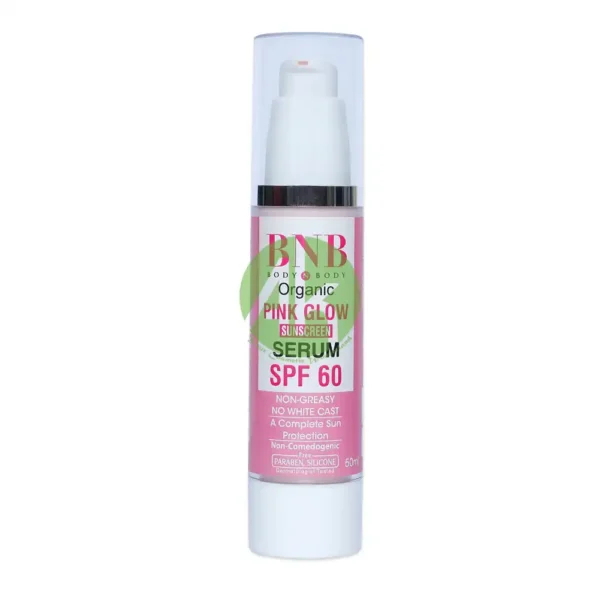 BNB Pink Glow Sunscreen Serum SPF60