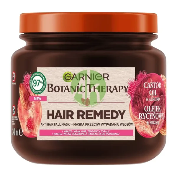 Garnier Botanic Castor Oil Hair Remedy Mask 340ML