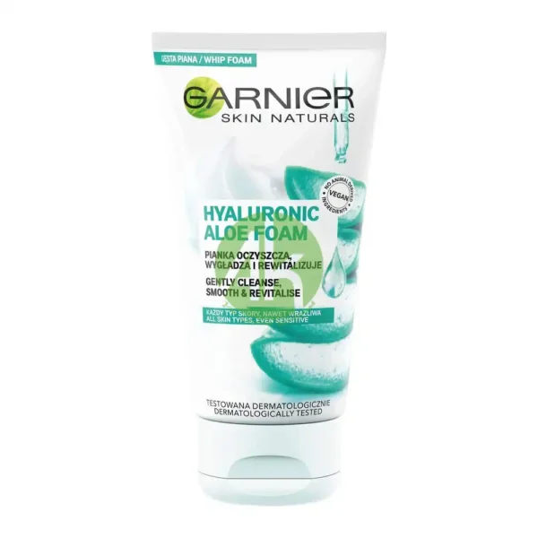 Garnier Hyaluronic Aloe Cleansing Foam 150ML