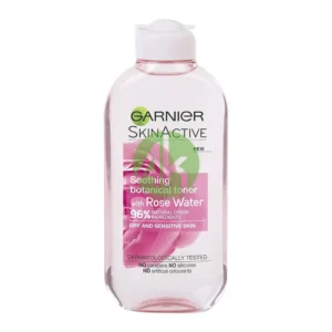 Garnier Natural Rose Water Toner 200ML for Sensitive Skin