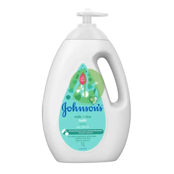 Johnson's Baby Milk Rice Bath 1000ML