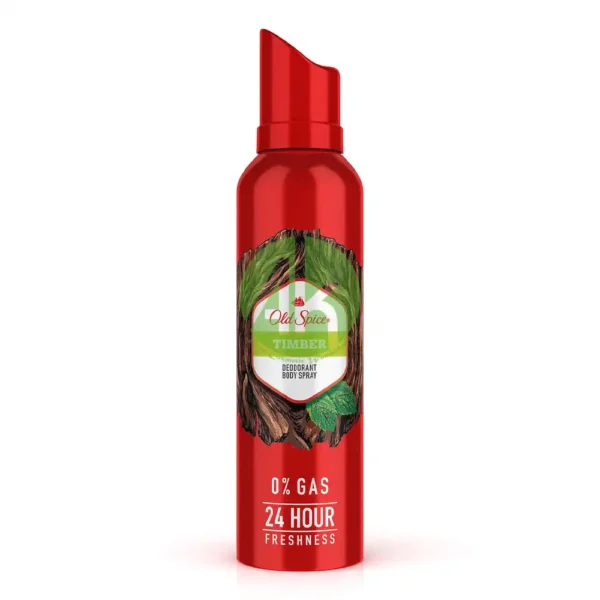 Old Spice Timber No Deodorant Spray 140ML