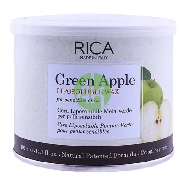 Rica Green Apple Liposoluble Wax 400ML