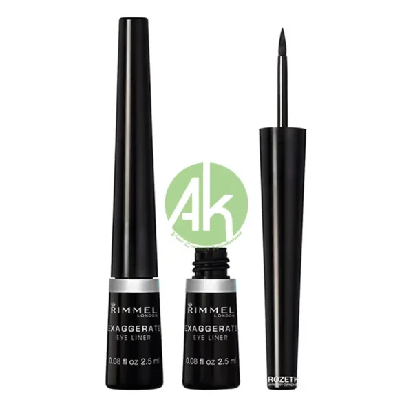 Rimmel Exaggerate Waterproof Eyeliner 2.5ML Black