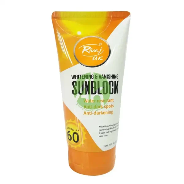 Rivaj UK Sunblock SPF60 Pa++