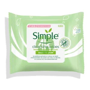 Simple Kind to Skin Cleansing Facial Wipes 25