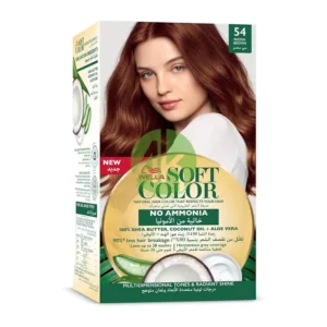 Wella Soft Hair Color Kit 54 Reddish Brown