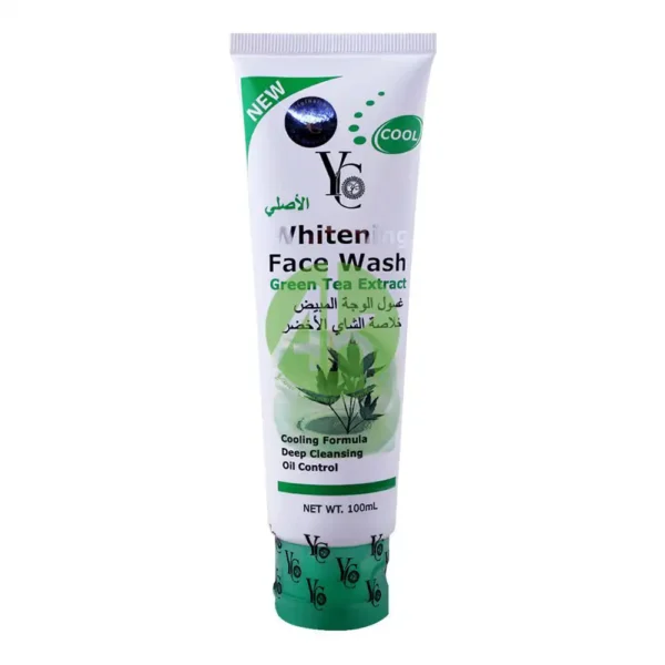 YC Whitening Green Tea Face Wash 100ML