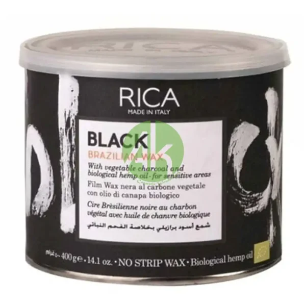 Rica Charcoal Brazilian Wax 400ML