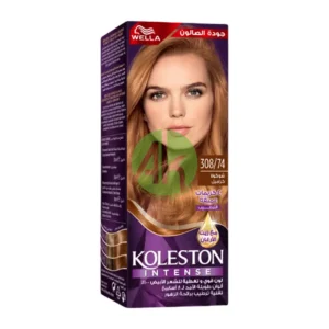 Wella Koleston Hair Color 308/74 Caramel Chocolate