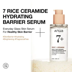Anua 7+ Rice Ceramide Hydrating Barrier Serum 50ML