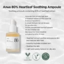 Anua Heartleaf 80% Moisture Soothing Ampoule 30ML