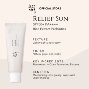 Beauty Of Joseon Relief Sun Rice + Probiotics SPF50 50ML