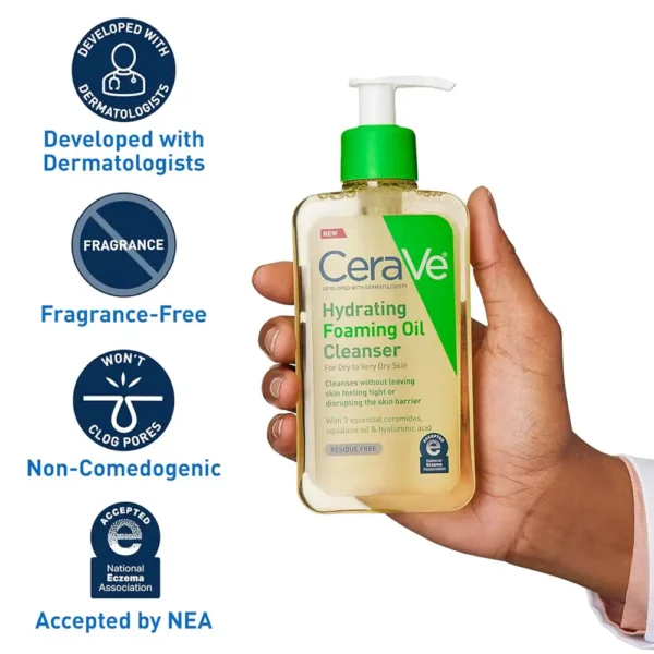 CeraVe Hydrating Foaming Oil Cleanser