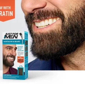 Just For Men Mustache and Beard Color - M-45 Darkest Brown Black