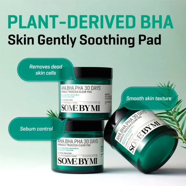 Some By Mi AHA-BHA-PHA 30 Days Miracle Truecica Clear Pad 125ML