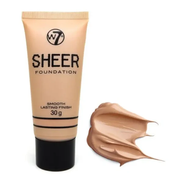 W7 Sheer Foundation Smooth Lasting Finish