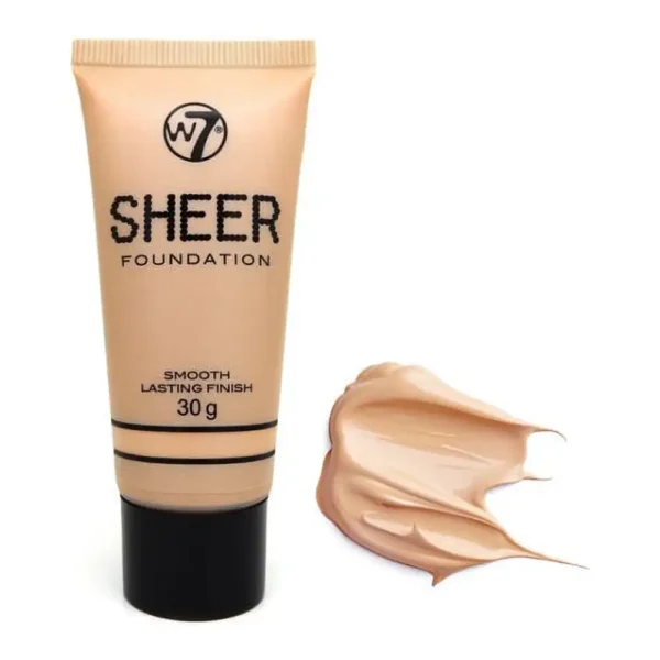 W7 Sheer Foundation Smooth Lasting Finish - Image 4
